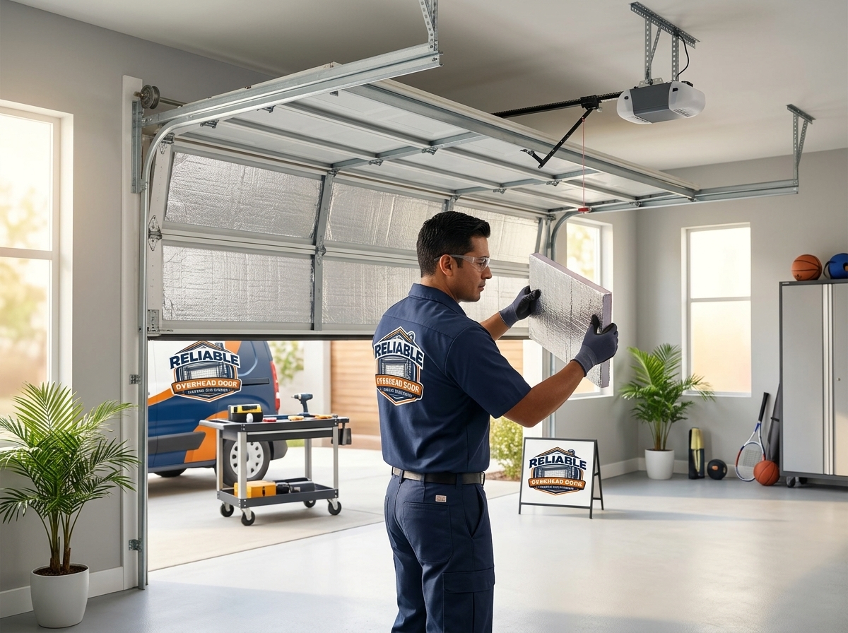 Insulated Garage Door Installation in Los Angeles
