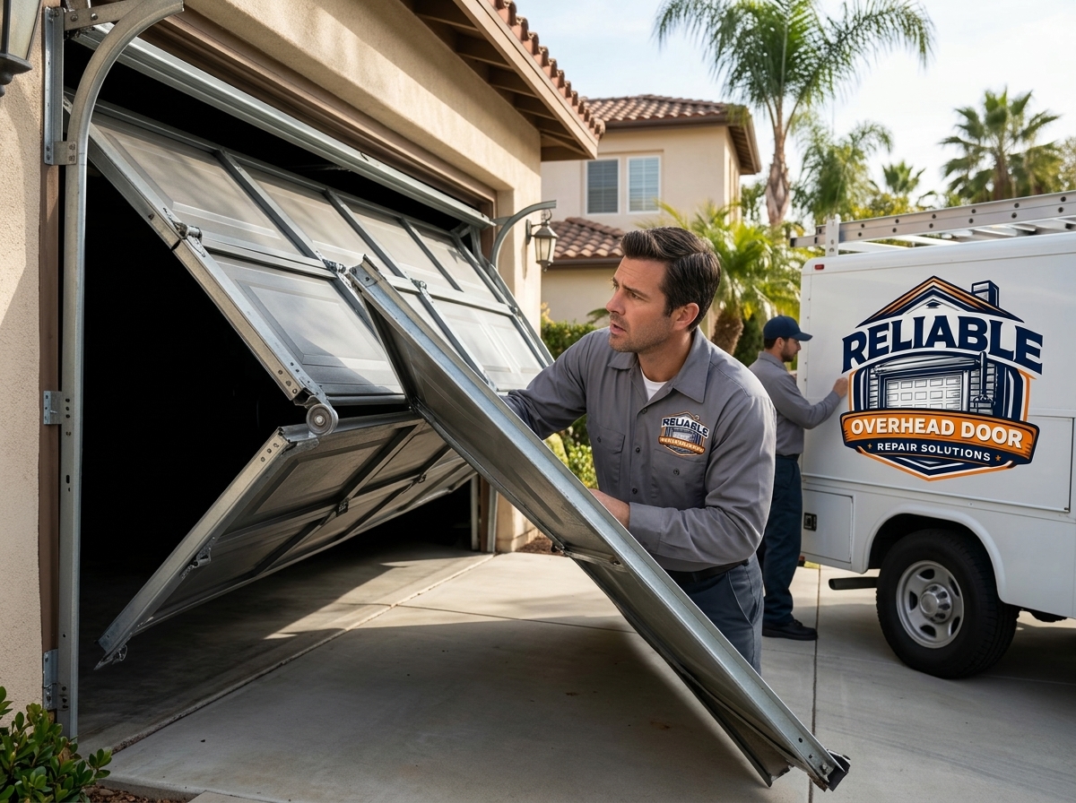 Off Track Garage Door Repair in Los Angeles